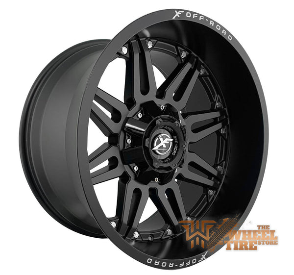 XTREME FORCE XF-204 Wheel in Matte Black Milled (Set of 4)