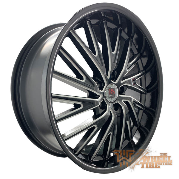 RED SPORT RSW55 Wheel in Gloss Black Milled (Set of 4)