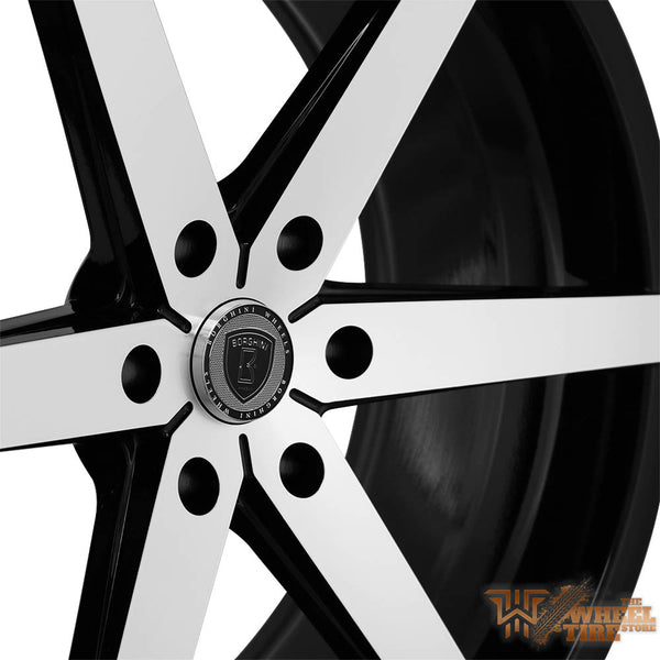BORGHINI B35B Wheel in Black Machined (Set of 4)