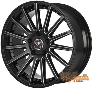 DCENTI Racing DCTL008 Wheel in Black Milled (Set of 4)