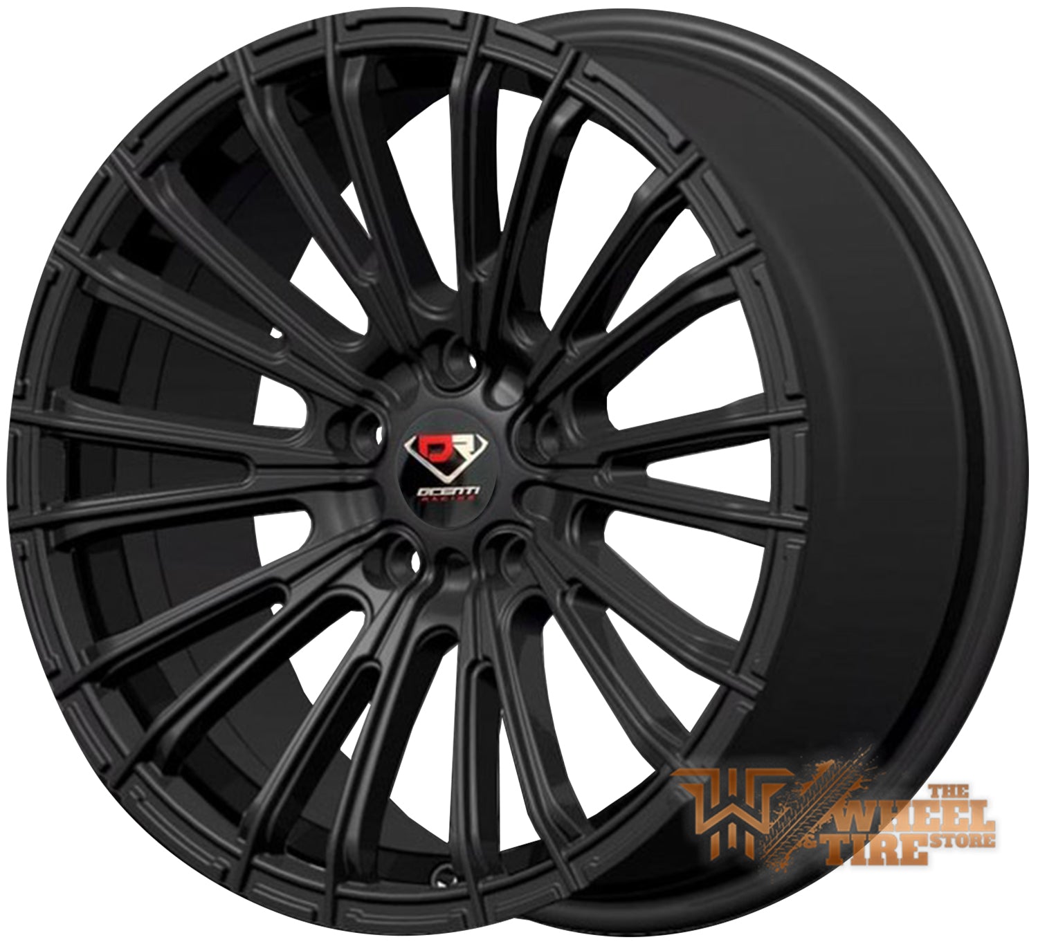 DCENTI Racing DCTL006 Wheel in Gloss Black (Set of 4)