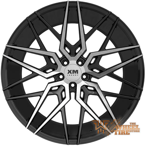 XM LUXURY XM-209 Wheel in Black Machined Face (Set of 4)