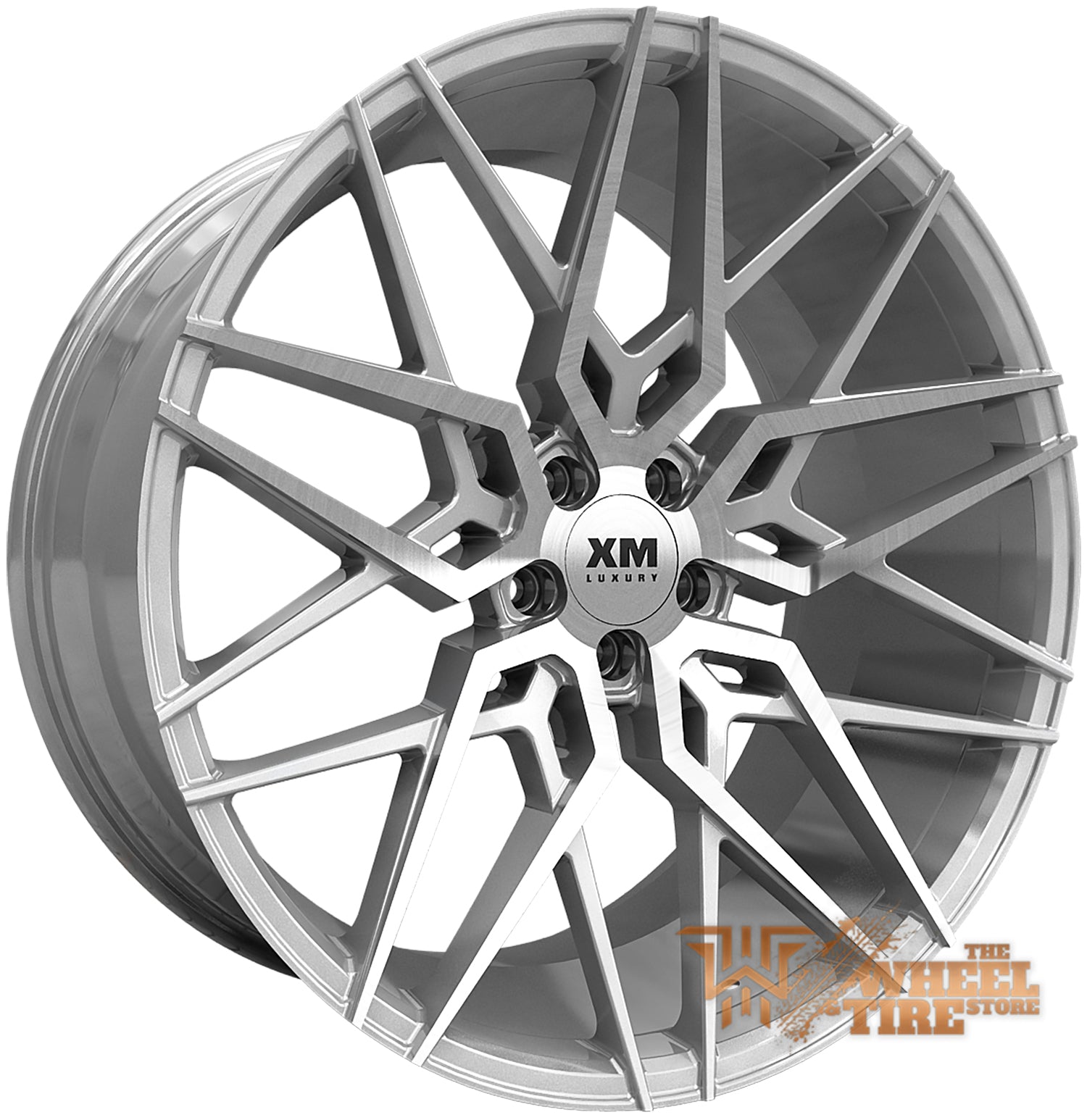 XM LUXURY XM-209 Wheel in Silver Machined Face (Set of 4)