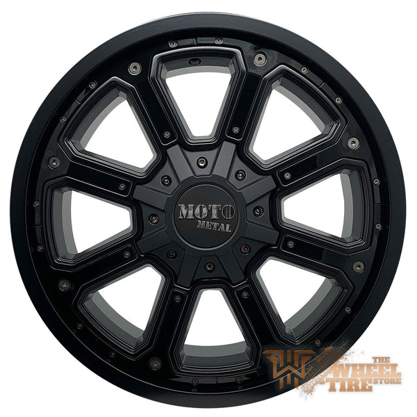 Moto Metal MO984 Shift Matte Black  (Set of 4)