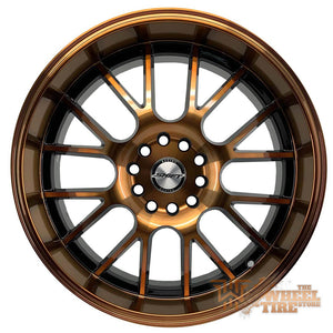 SHIFT Crank Black Machined Bronze Wheel (sold as set of 4)