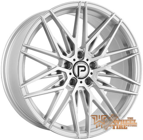 Pinnacle P210 'Majestic' Wheel in Silver Machined (Set of 4)