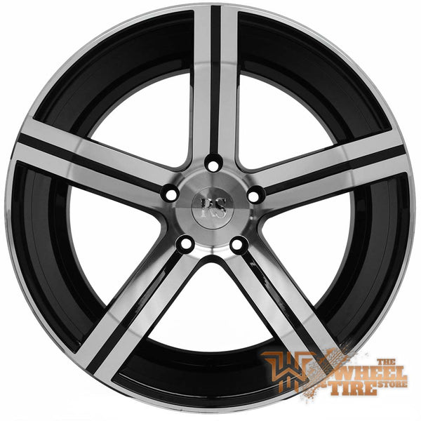 RED SPORT RSW100 Wheel in Gloss Black w/ Machined Face (Set of 4)