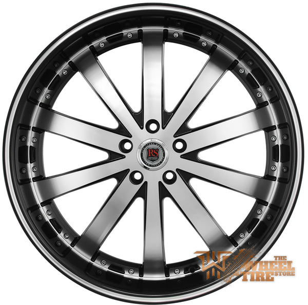 RED SPORT RSW77 Wheel in Gloss Black Machined (Set of 4)