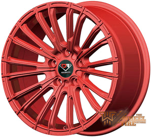 DCENTI Racing DCTL006 Wheel in Red (Set of 4)