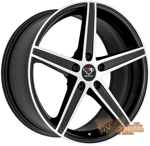 DCENTI Racing DCTL011 Wheel in Black Machined (Set of 4)