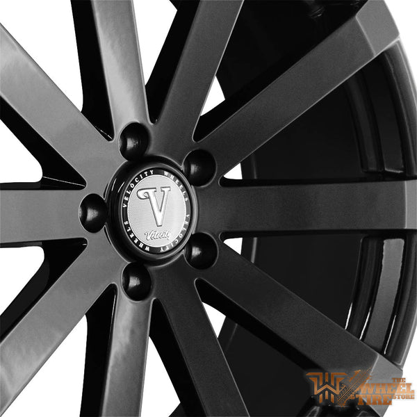 VELOCITY VW12 Wheel in Gloss Black (Set of 4)