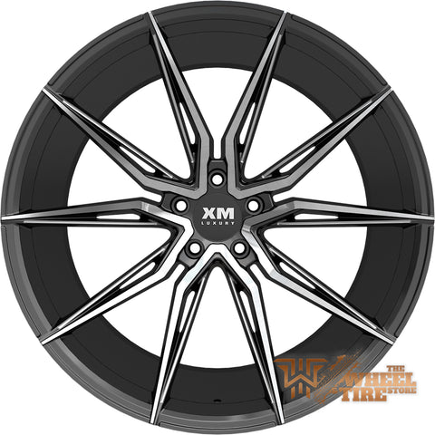 XM LUXURY XM-210 Wheel in Black Machined Face (Set of 4)