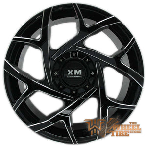 XTREME MUDDER XM-333 Wheel in Gloss Black Milled (Set of 4)