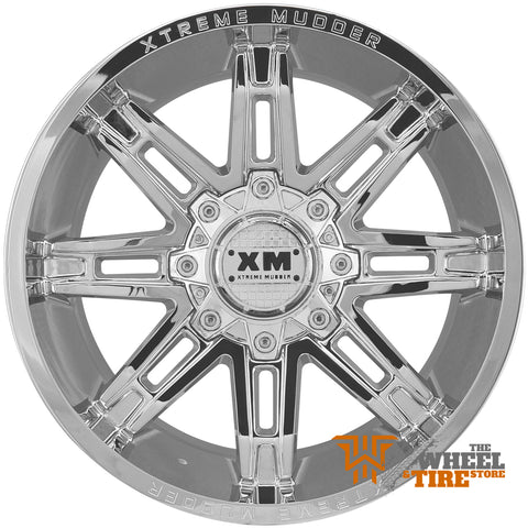 XTREME MUDDER XM-335 Wheel in Chrome (Set of 4)