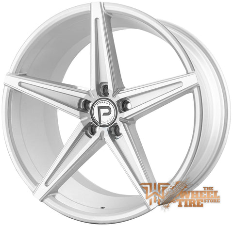 Pinnacle P202 'Supreme' Wheel in Silver Machined Face (Set of 4)