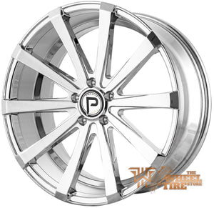 Pinnacle P100 'Royalty' Wheel in Chrome (Set of 4)