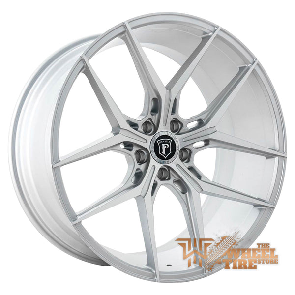 Pinnacle P204 'Splendent' Wheel in Silver Machined Face (Set of 4)